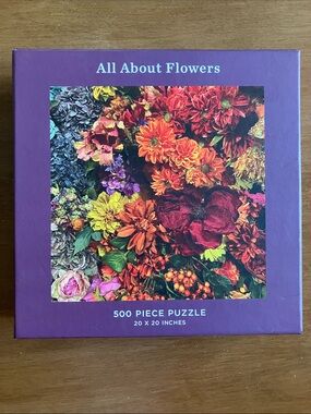 500-piece All About Flowers Puzzle